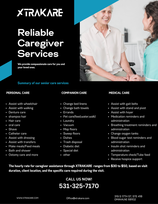 Reliable In-Home Caregiver Services Across Omaha and Surrounding Areas